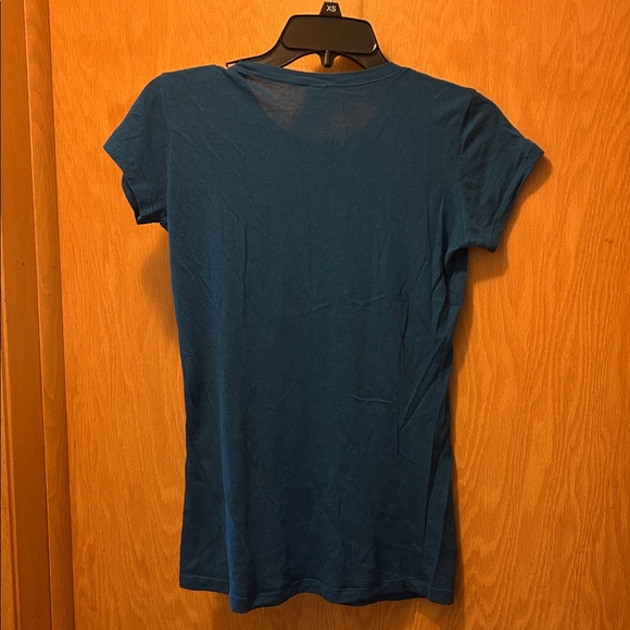 Next Level Apparel Teal Blue Crew Neck Tee - Picture 3 of 3
